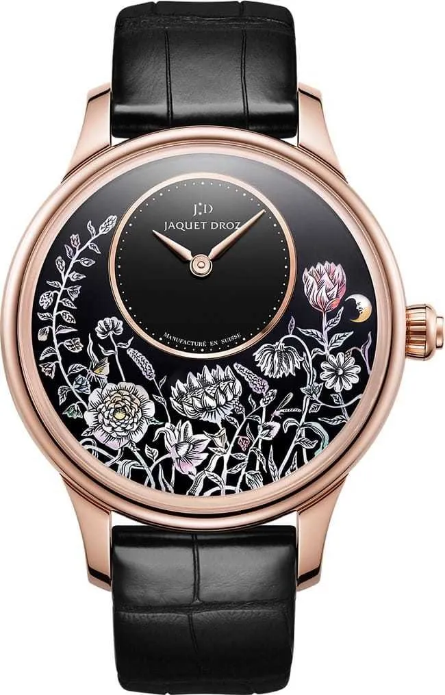 Jaquet Droz Petite Heure Minute Thousand Year Lights ..Reference Number: J005013215