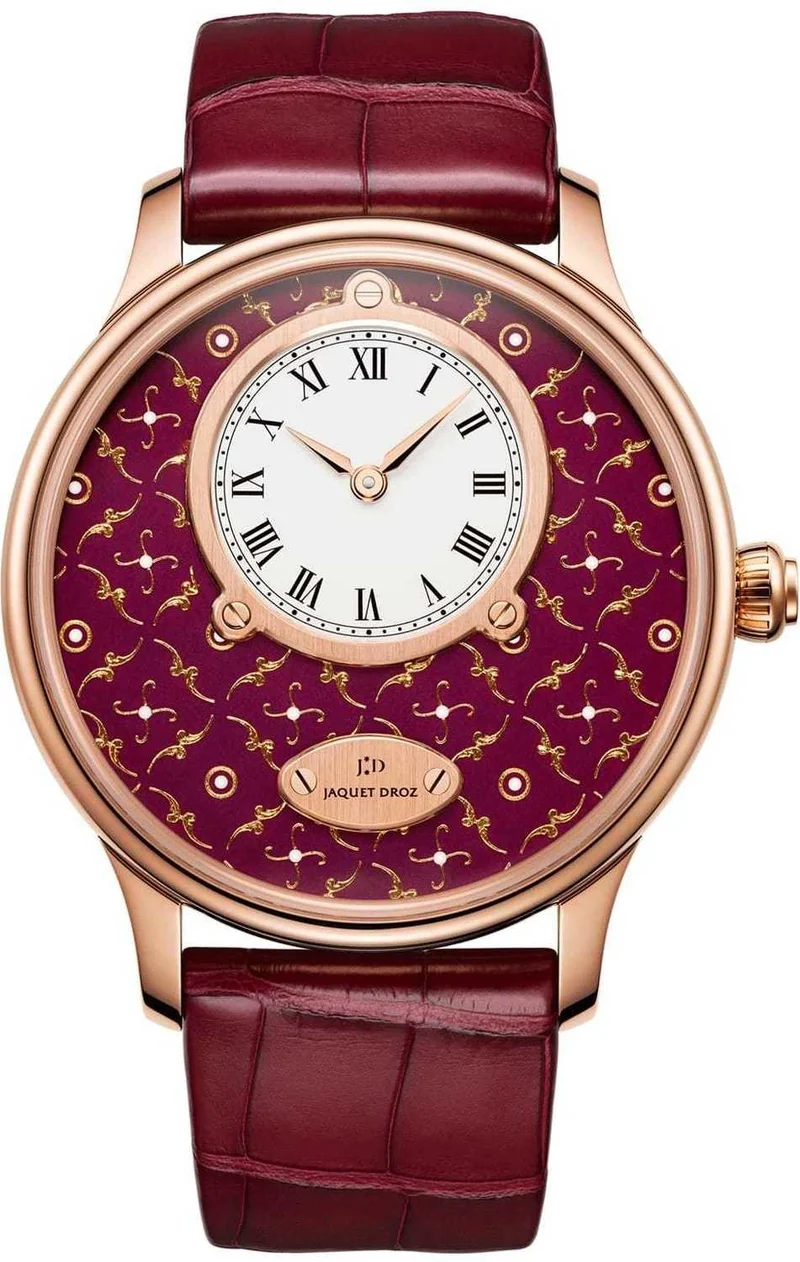Jaquet Droz Petite Heure Minute Paillonnee ..Reference Number: J005033249