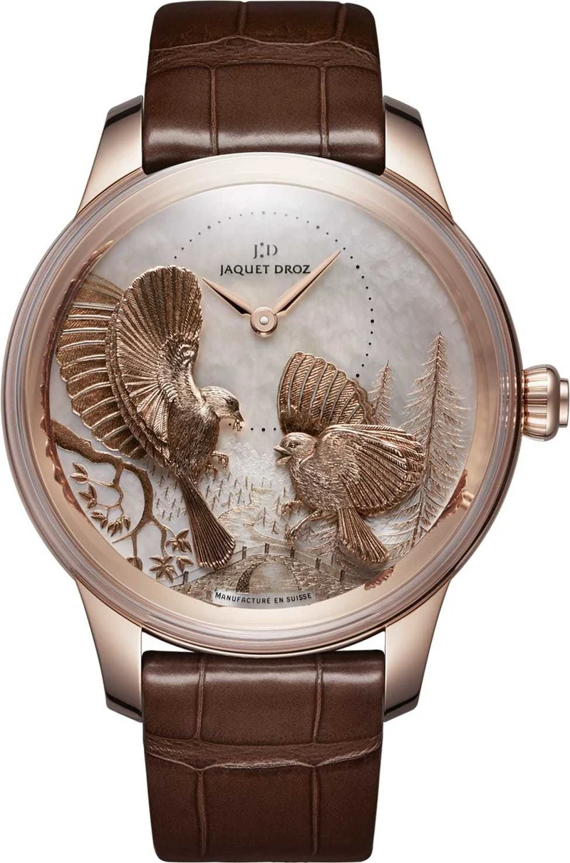 Jaquet Droz Petite Heure Minute Relief Seasons ..Reference Number: J005023270