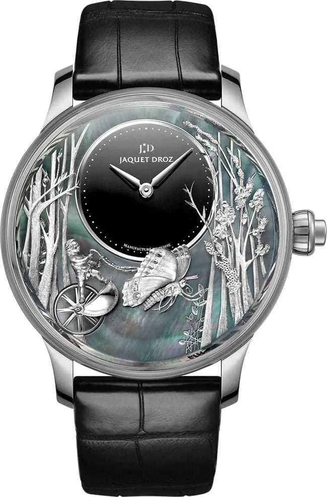 Jaquet Droz Loving Butterfly Automaton White Gold..Reference Number: J032534270