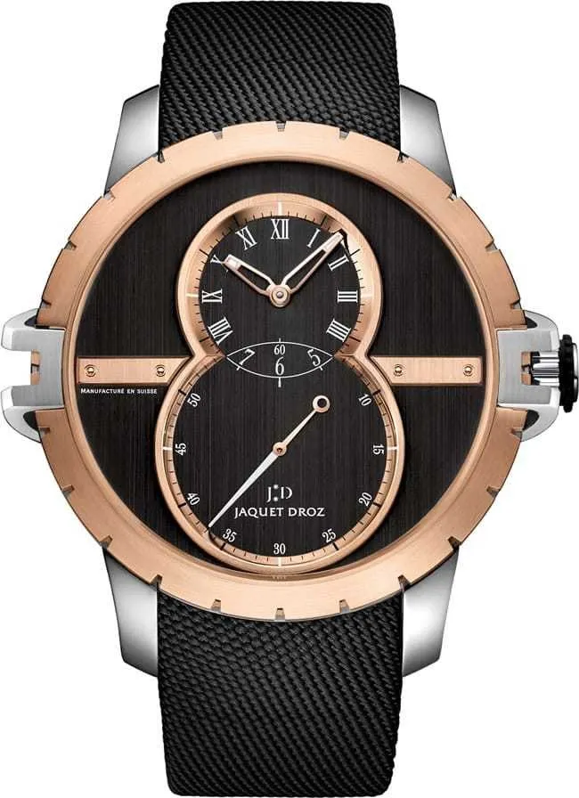 Jaquet Droz Sw Steel Red Gold on Strap..Reference Number: J029037541