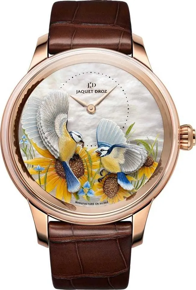 Jaquet Droz Petite Heure Minute Relief Seasons..Reference Number: J005023283