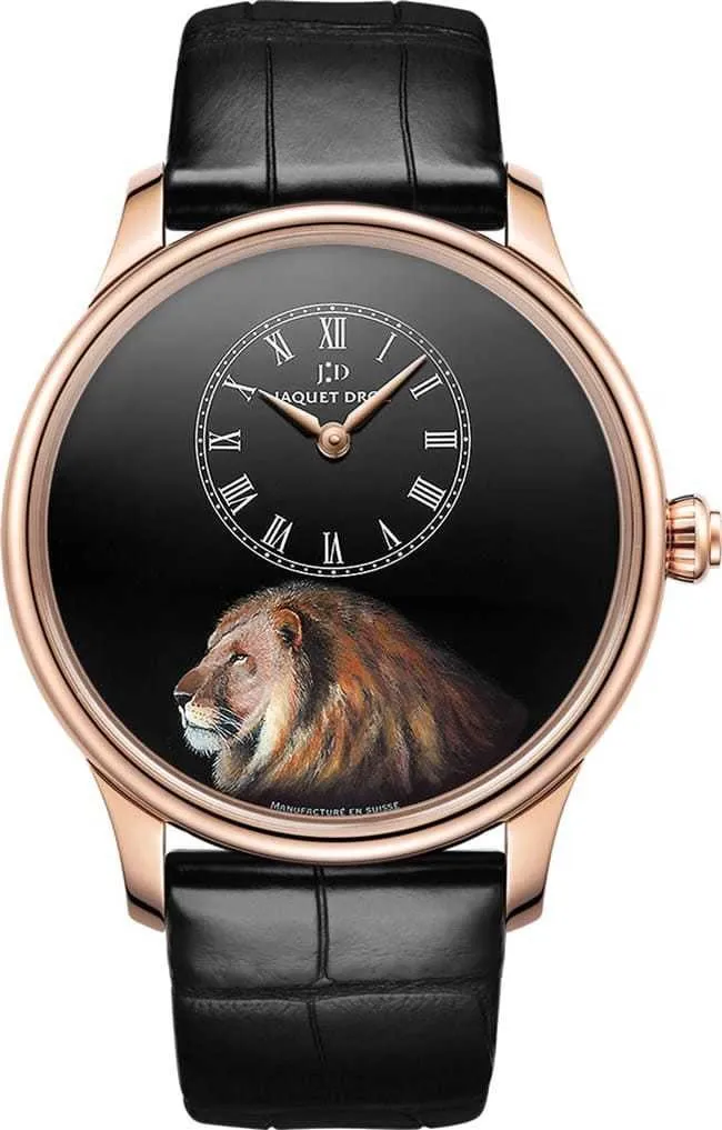 Jaquet Droz Petitie Heure Minute Lion ..Reference Number: J005033314