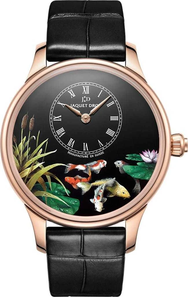 Jaquet Droz Petite Heure Minute Carps..Reference Number: J005013218