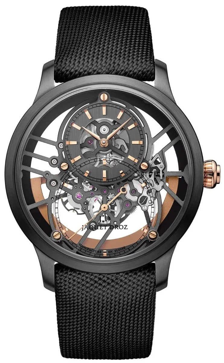Jaquet Droz Grande Seconde Skelet-One Ceramic..Reference Number: J003525540