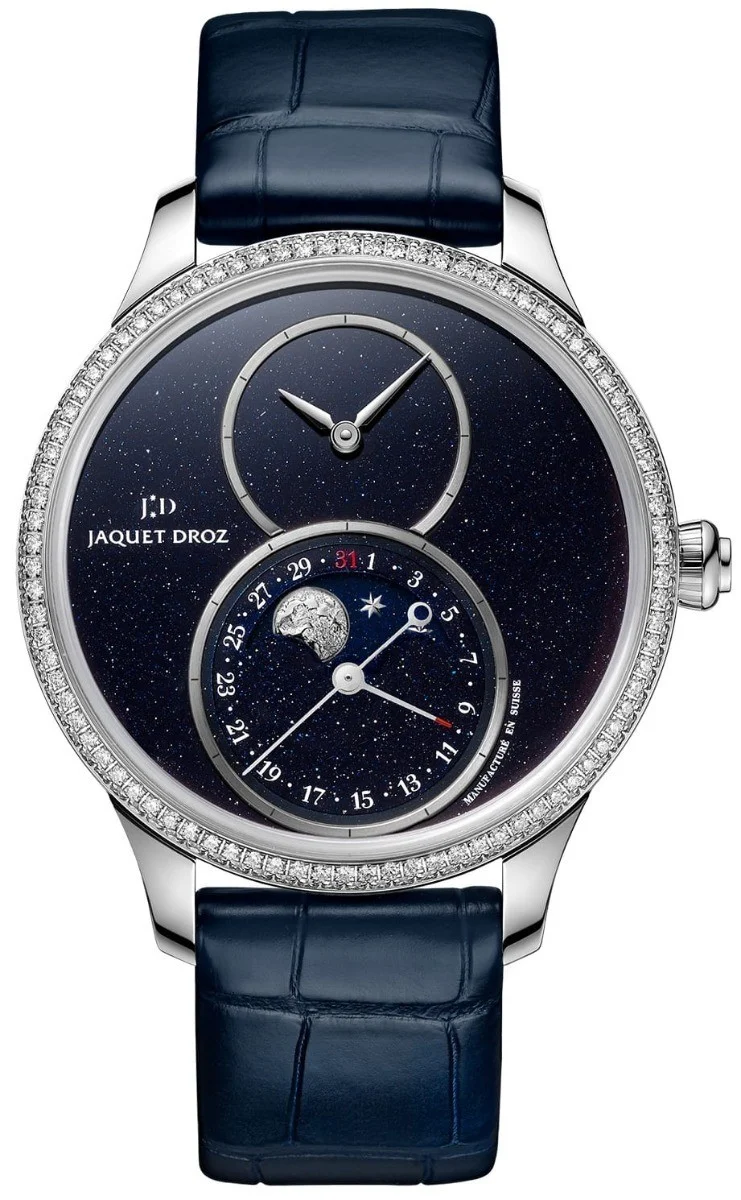 Jaquet Droz Grande Seconde Moon Aventurine..Reference Number: J007510270