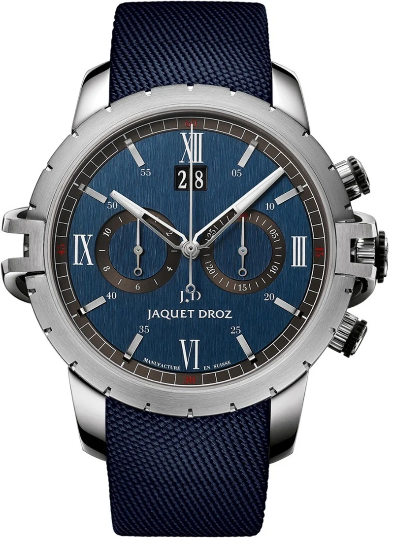 Jaquet Droz Sport Watch Chrono Steel..Reference Number: J029530540