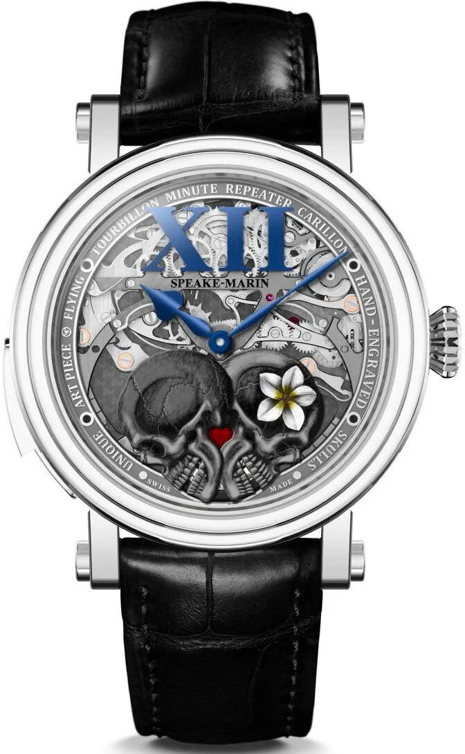 Speake Marin Blue Crazy Skull Flower ..Reference Number: 974280200