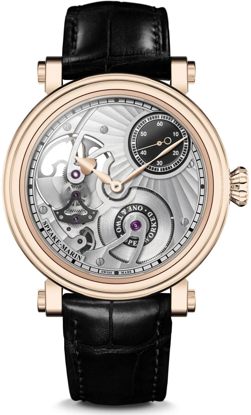 Speake-Marin OpenWorked Rose Gold 42mm..Reference Number: 424213330