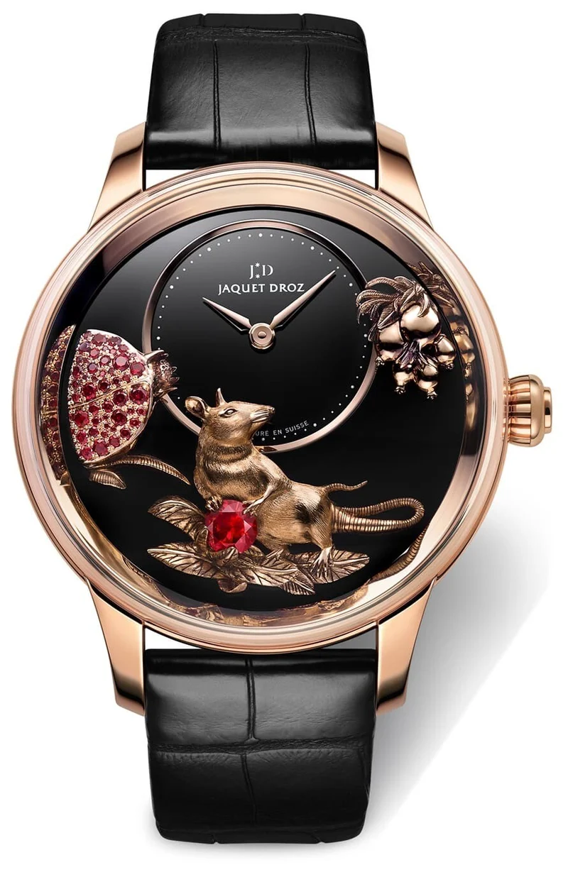 Jaquet Droz Petite Heure Minute Relief Rat J005023291