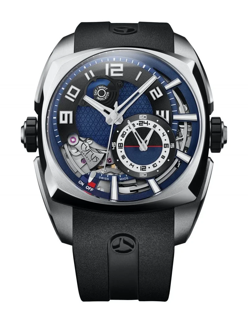 Cyrus Klepcys Alarm Stainless Steel Men’s Watch, 539.502.SS.B