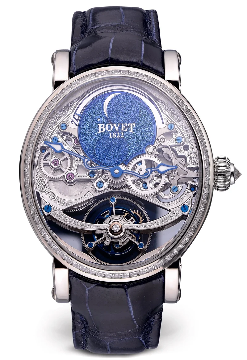 Bovet Dimier Recital 9 Tourbillon Miss Alexandra 18K White Gold Ladies Watch, Preowned-DTR9-WG-0B0-C1-01