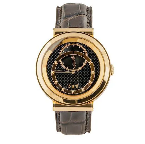 BLU Terzett 18K Rose Gold Mens Watch, Preowned-G13/230.50.90