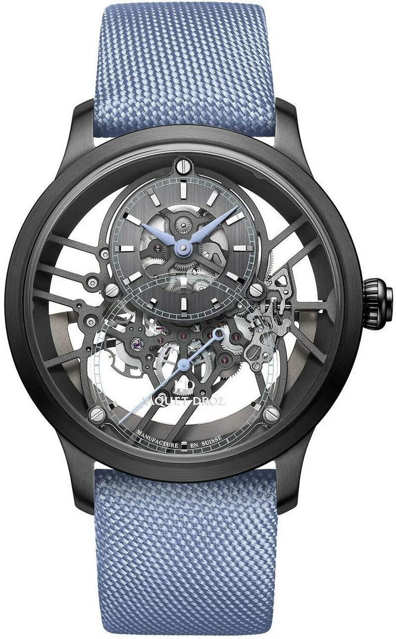 Jaquet Droz Skelet-One Plasma Ceramic Blue
