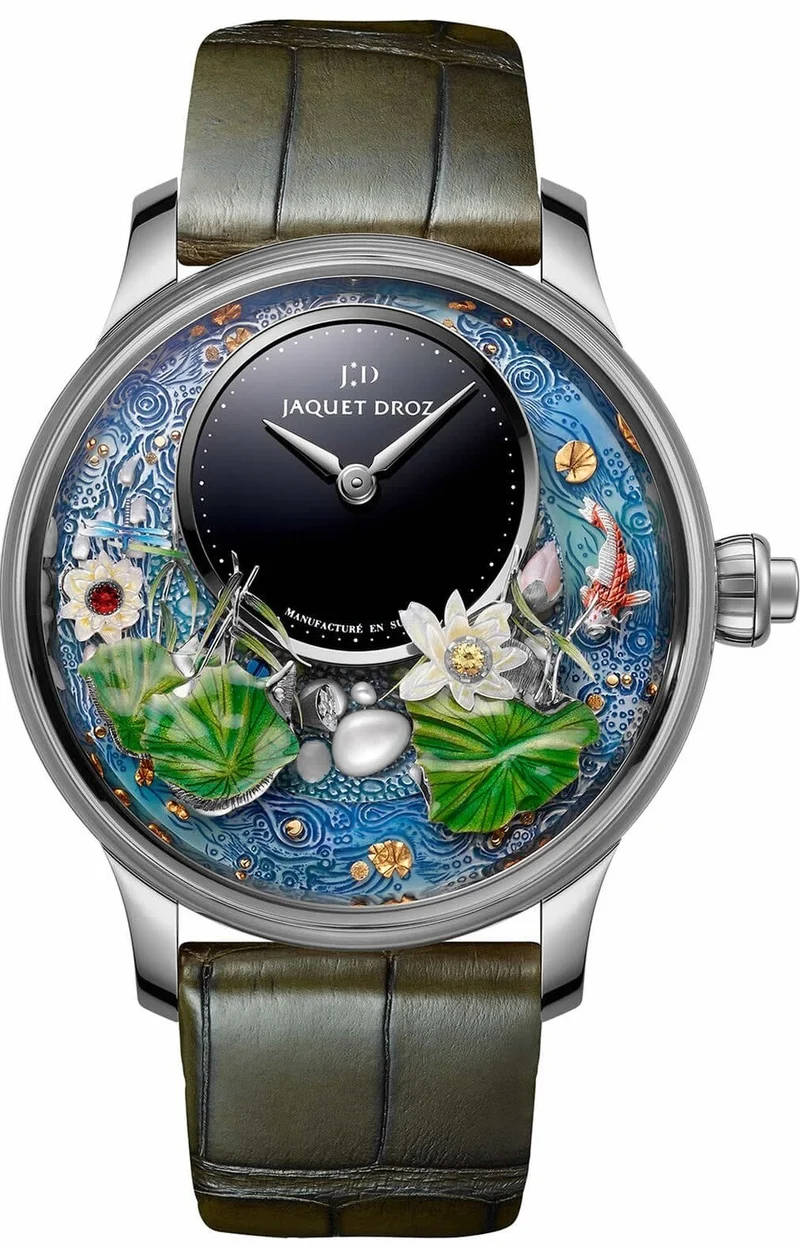 Jaquet Droz Magic Lotus Automaton White Gold Limited Edition of 8 Pieces