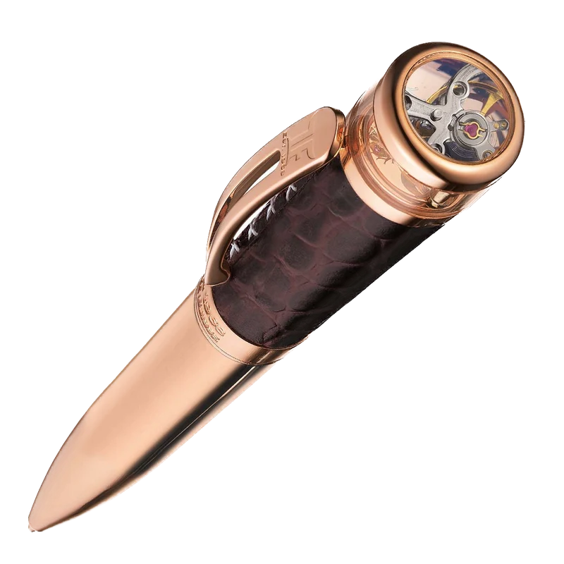 TOURBILLON OPENSIDE PEN ROSE GOLD