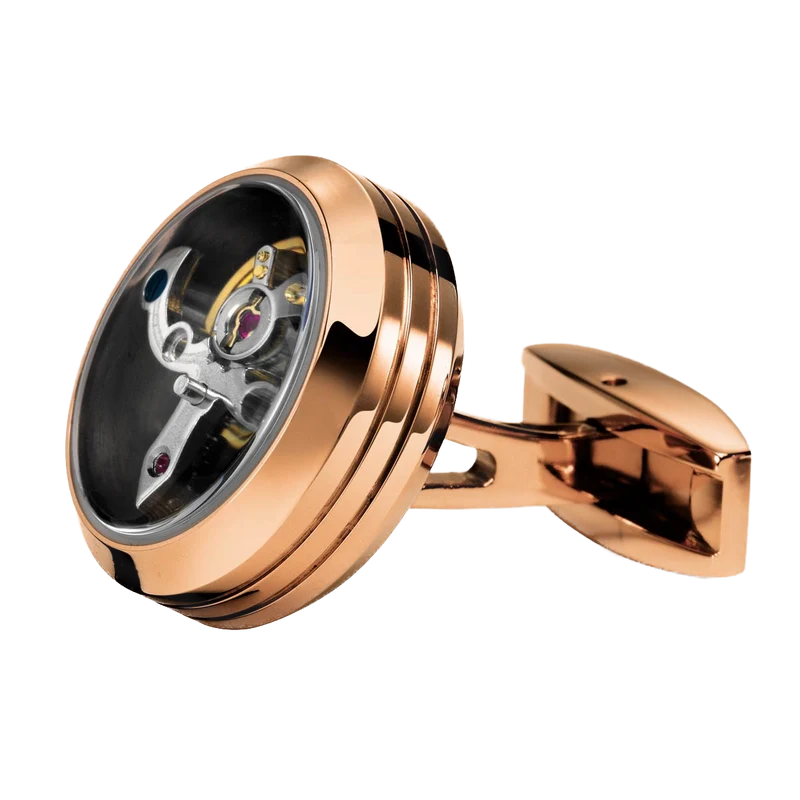 TOURBILLON CUFFLINKS GOLD