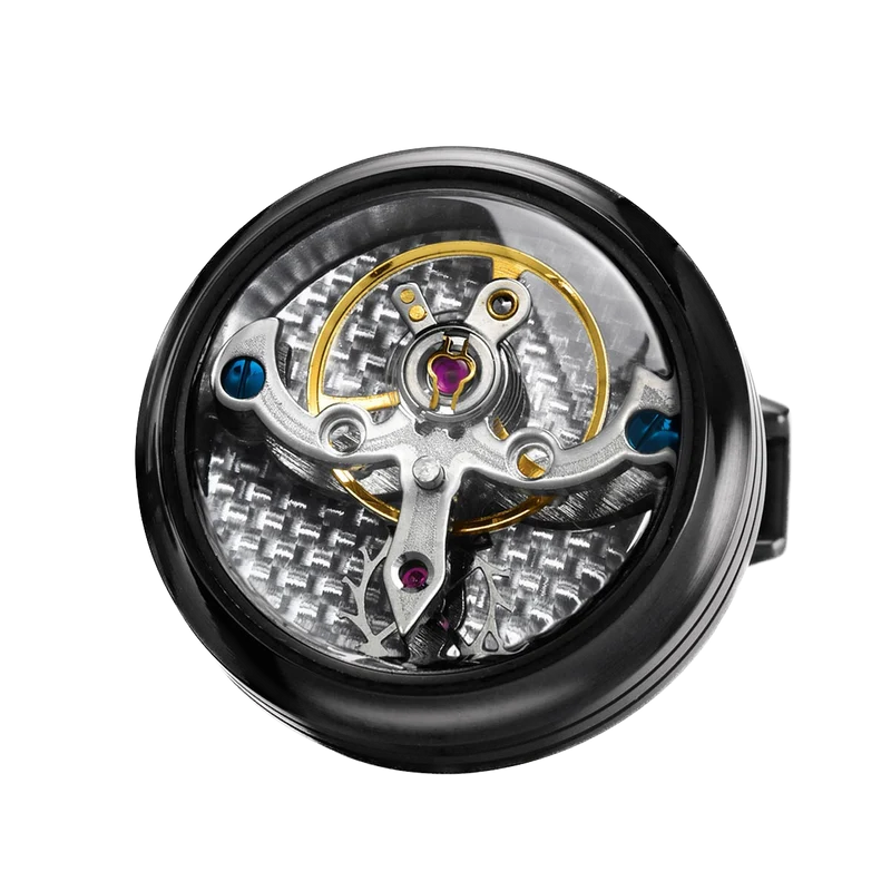 TOURBILLON CUFFLINKS BLACK