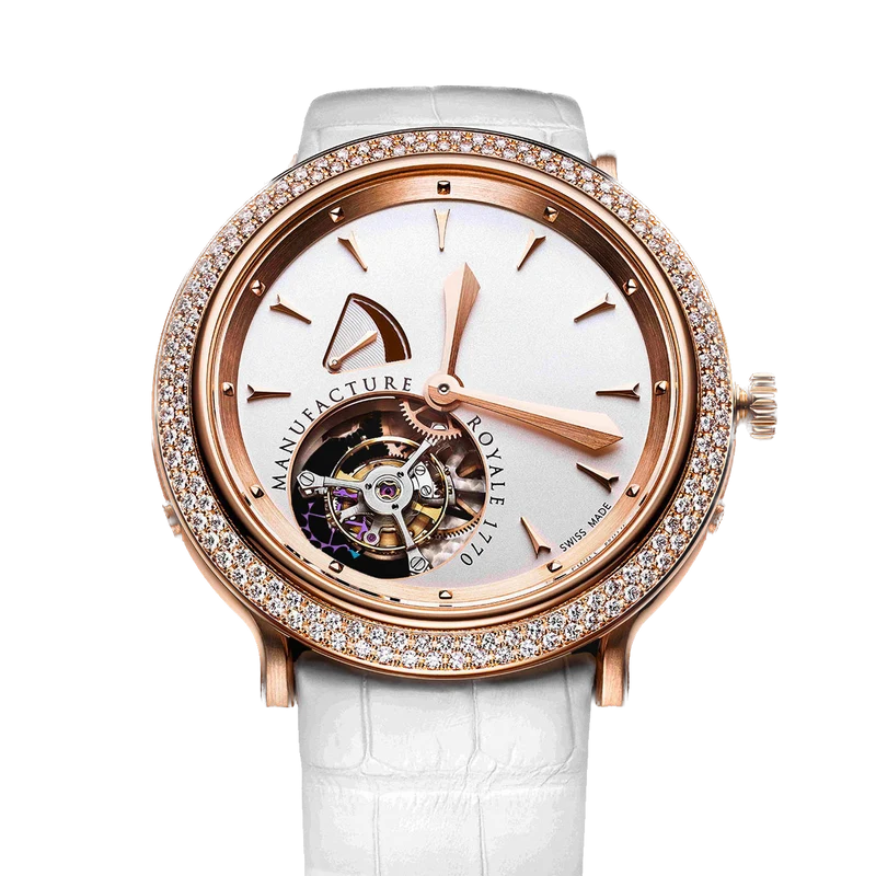 1770 FLYING TOURBILLON DIAMONDS ROSE GOLD