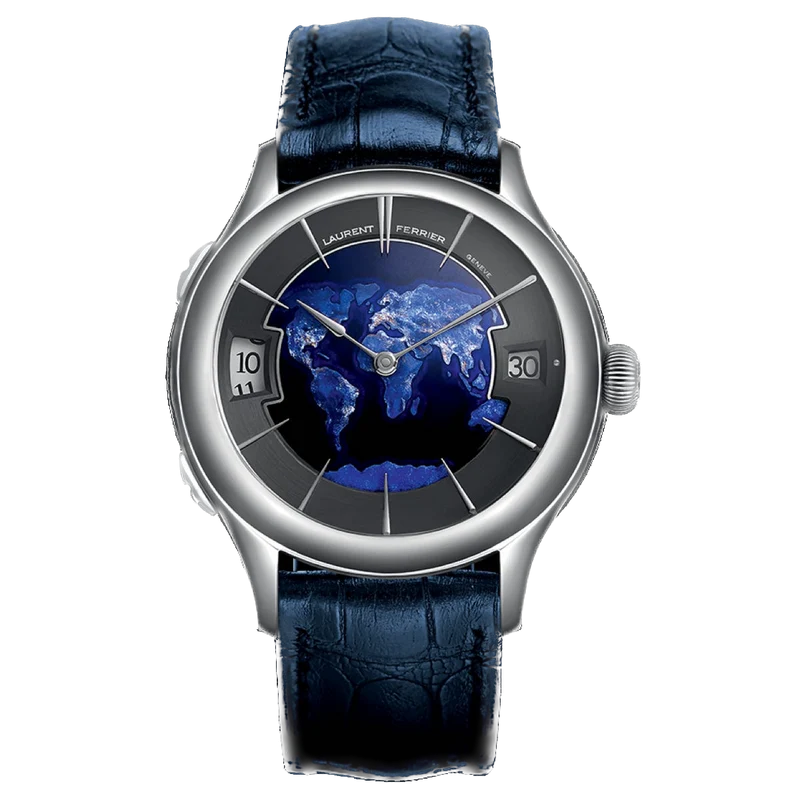 CLASSIC TRAVELLER – CHAMPLEVÉ BLUE ENAMEL