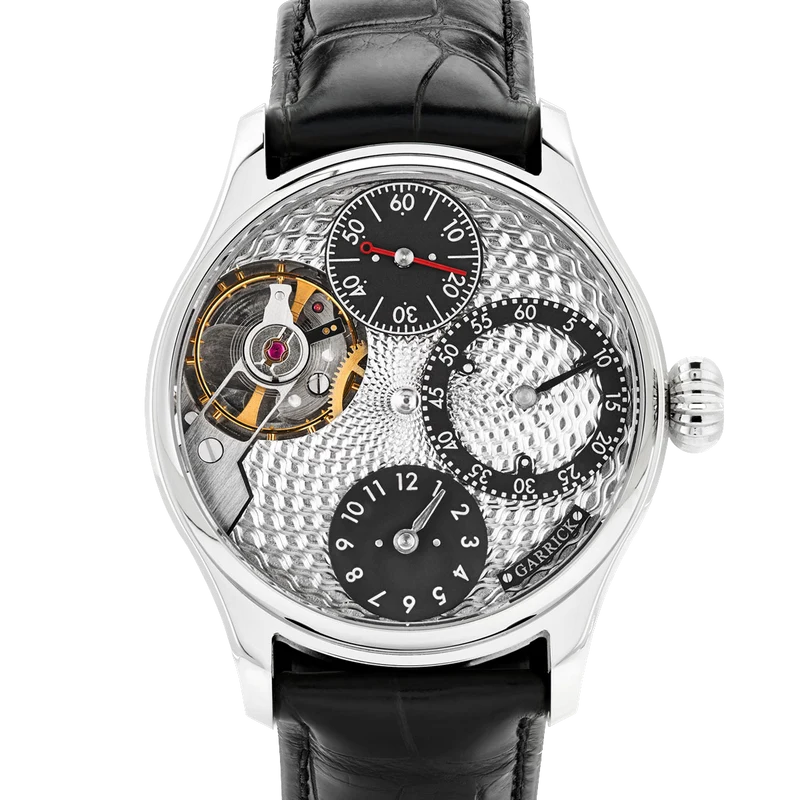 GARRICK REGULATOR ENGINE TURNED DIAL
