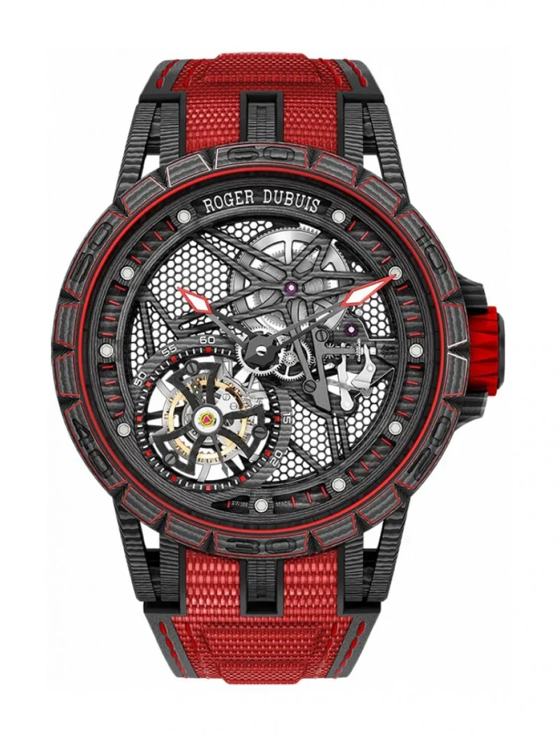 Roger Dubuis Excalibur Spider Carbon Skeleton Flying Tourbillon Limited edition of 88 pieces