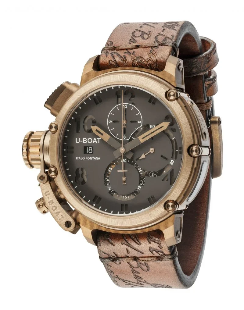 U-Boat Chimera 46 Bronze Sapphire Dial Limited edition of 300 pieces