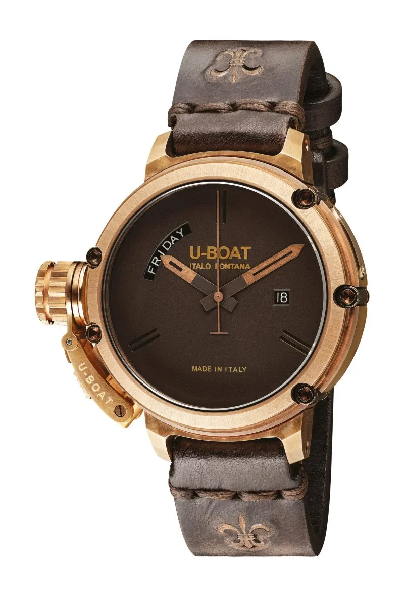 U-Boat Chimera 46 Day Date Bronze Limited edition of 300 pieces