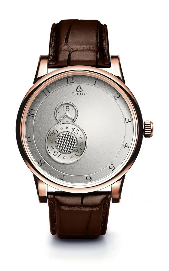 Trilobe Nuit Fantastique Grained Silver Rose Gold