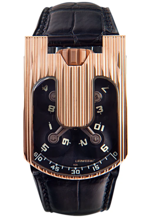 Urwerk UR-103.09 18K Rose Gold Limited Edition Mens Watch, Preowned-103.09