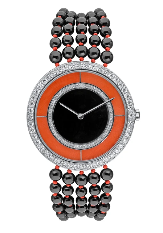 Van Cleef & Arpels Piece Unique 18K White Gold & Diamonds Ladies Watch, Preowned-Piece Unique
