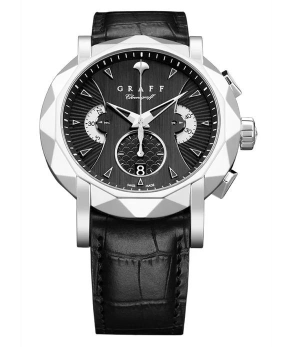 Graff ChronoGraff White Gold Men’s Watch, chronograff-45mm-wg-bd