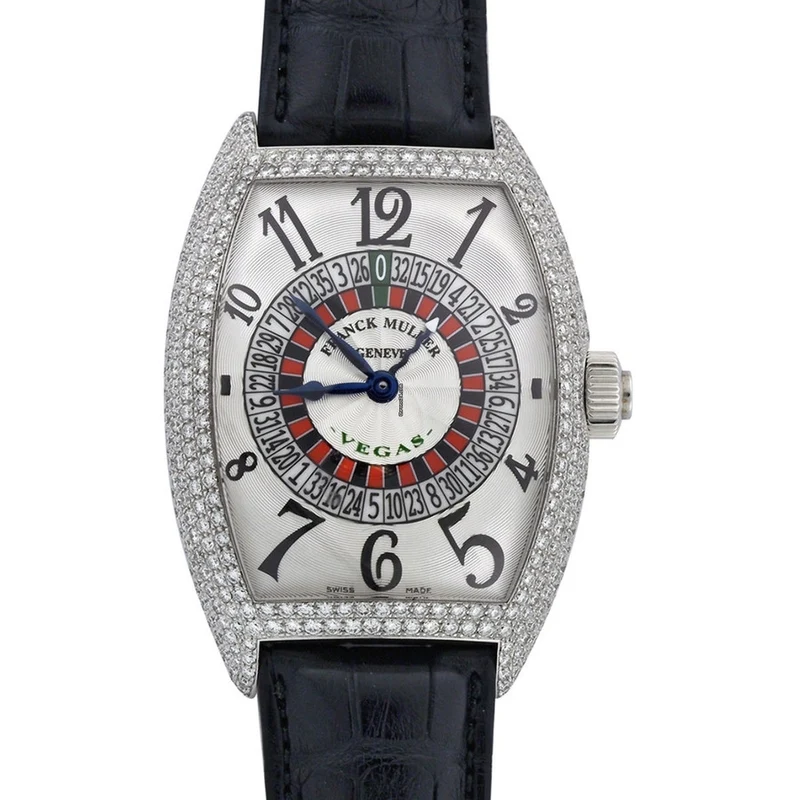 Franck Muller Casablanca 18kt White Gold Diamond Men’s Watch, 9880 Vegas D 7