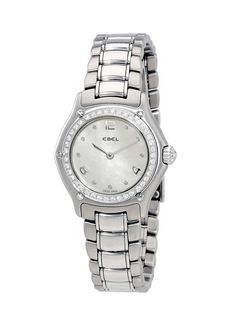 Ebel 1911 Stainless Steel Diamond Lady’s Watch, 9090214/19865P