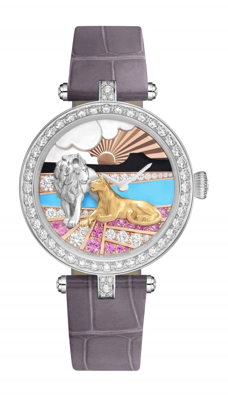 Van Cleef & Arpels Lady Duo de Lions Watch Limited edition