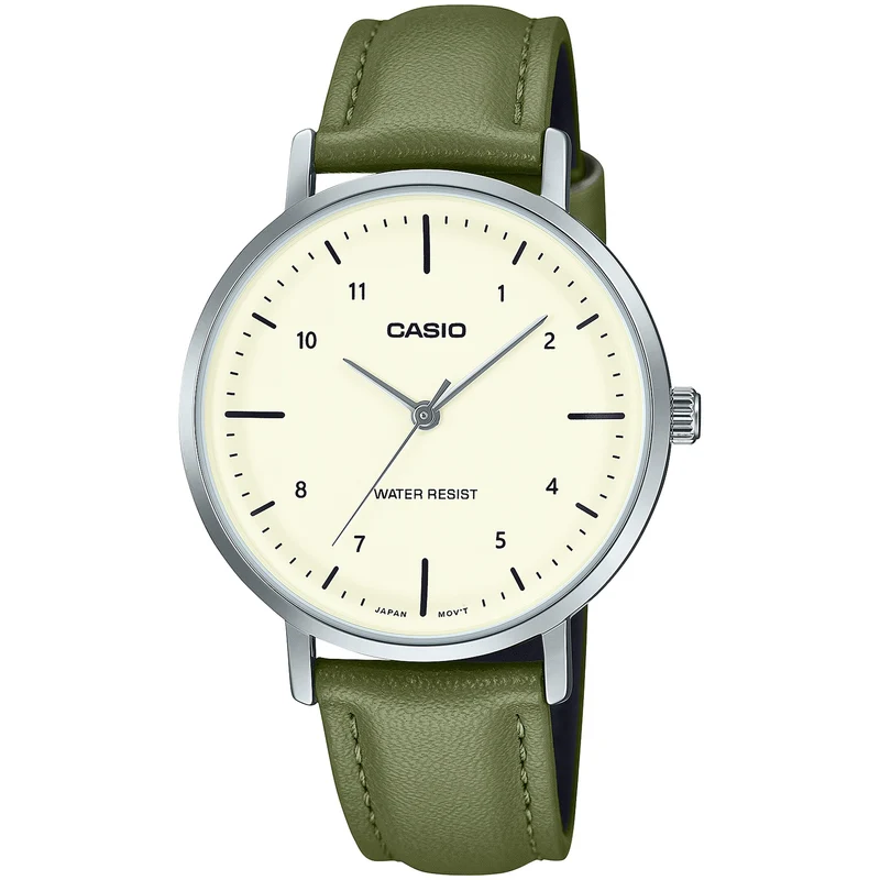 Montre Casio Femme LTP-VT03L-3B Quartz Analogique Argent Blanc