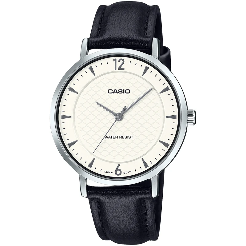 Montre Casio Femme LTP-VT04L-7A2 Quartz Analogique Argent Blanc