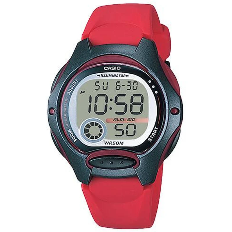 Montre Casio Femme LW-200-4A Quartz Digitale Noir
