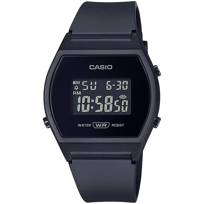Montre Casio Femme LW-204-1B Quartz Digitale Noir