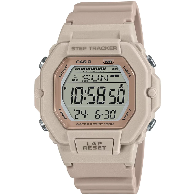 Montre Casio Femme LWS-2200H-4A Quartz Digitale Rose