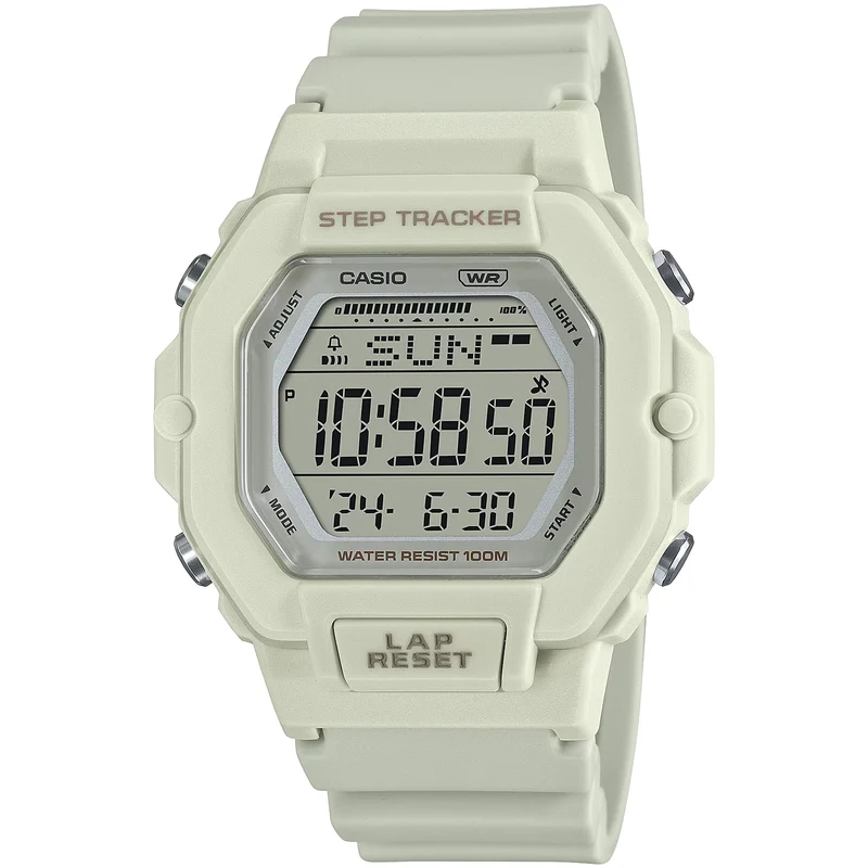 Montre Casio Femme LWS-2200H-8A Quartz Digitale Gris
