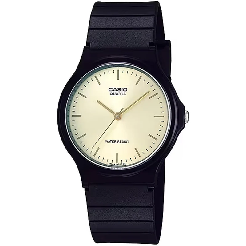 Montre Casio Homme MQ-24-9E Quartz Analogique Noir Doré