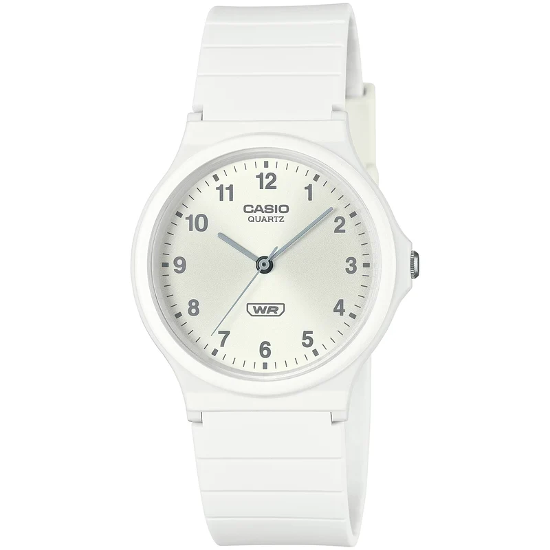 Montre Casio Mixte MQ-24B-7B Quartz Analogique Blanc