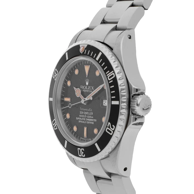 ROLEX Sea-Dweller 4000 Tiffany & Co 16660 REF 16660 BLK IX OYS