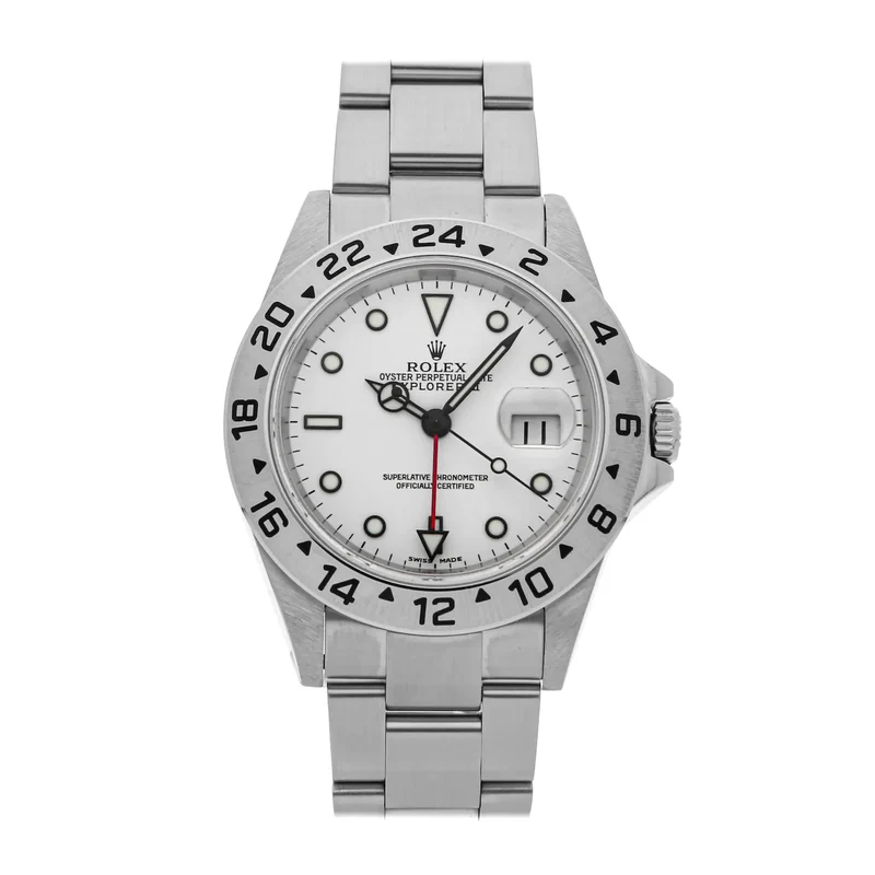 ROLEX Explorer II 16570 REF 16570 WHT IX OYS T