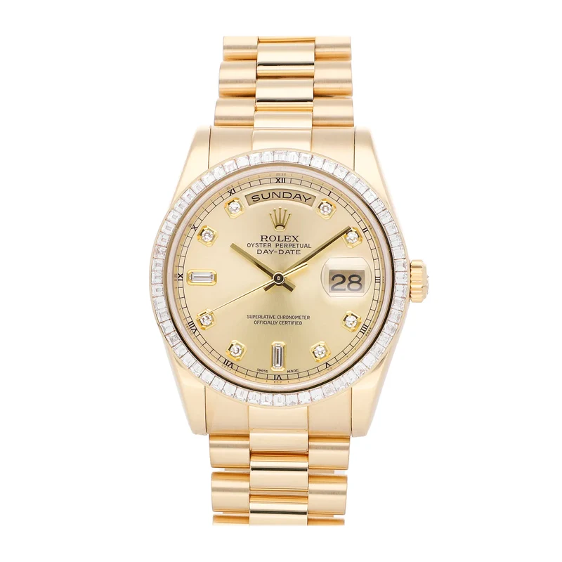 ROLEX Day-Date 118398 REF 118398 CHP DIA PRES