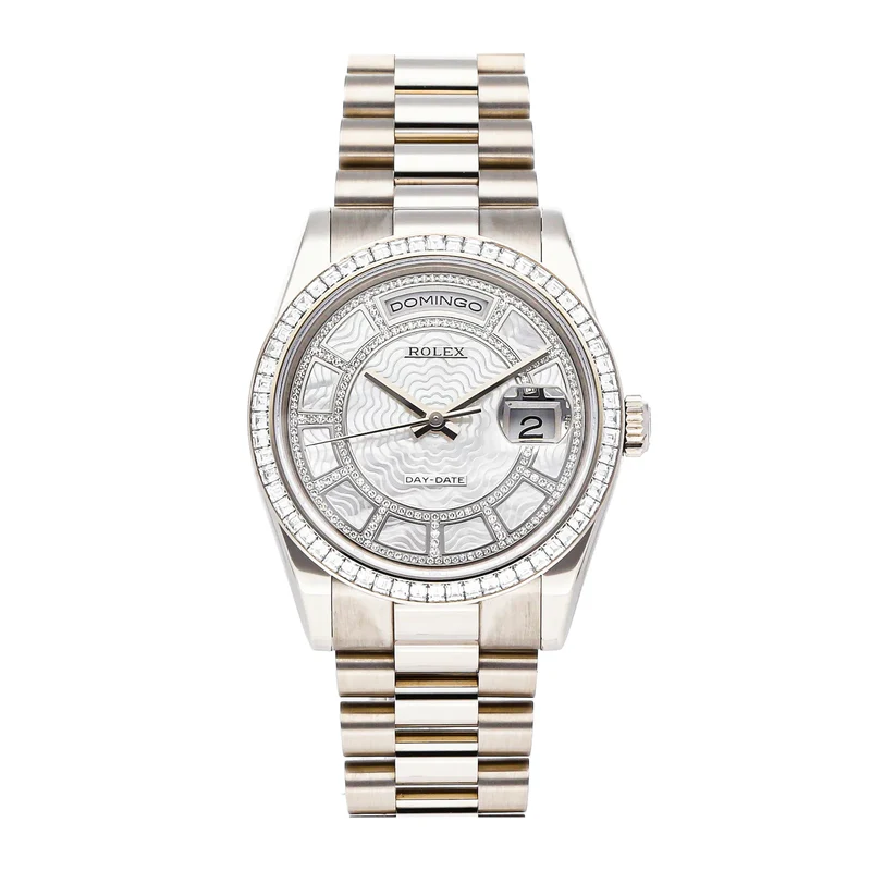 ROLEX Day-Date 118399BR REF 118399BR MOP CAR PRS