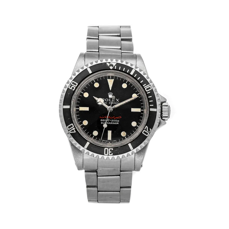 ROLEX Submariner No Date Vintage 5513 REF 5513 BLK IX OYS