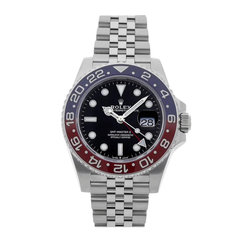 ROLEX GMT-Master II "Pepsi" 126710BLRO REF 126710BLRO-0001