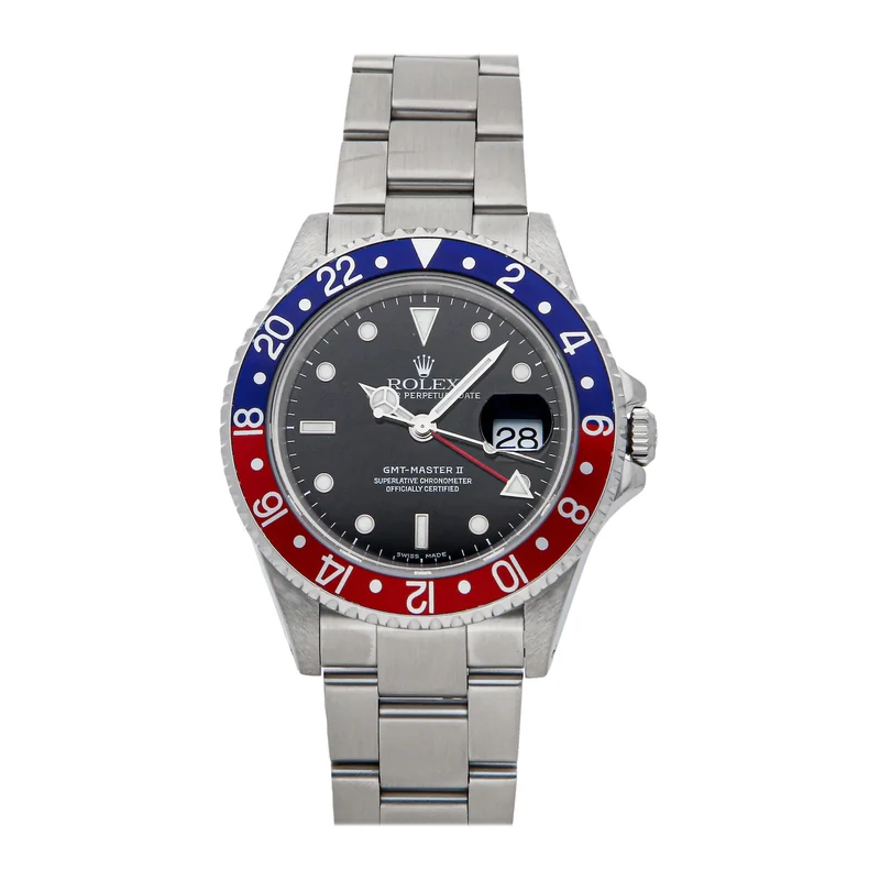 ROLEX GMT-Master II "Pepsi" 16710 REF 16710 PEP OYS